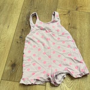 Zara Pink Polka Dot Kids One Piece